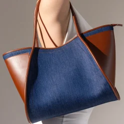Cabas Jean - Bleu
