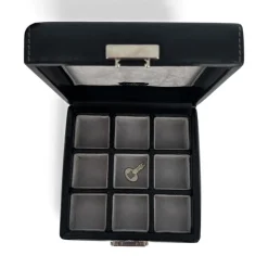 Coffret boutons de manchettes - Noir