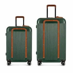 Duo de valises Green (Cabine + Medium) - Vert