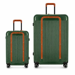 Duo de valises Green (Cabine + XL) - Vert