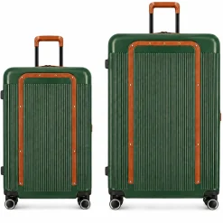 Duo de valises Green (Medium + XL) - Vert
