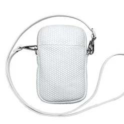 Etui téléphone Bianca avec sangle ajustable - Blanc