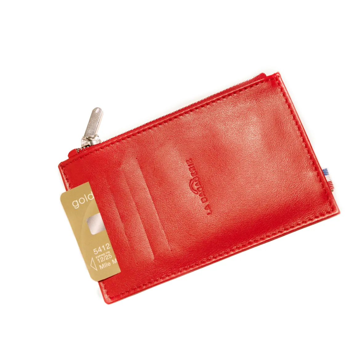Porte Carte Rouen - Rouge