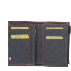 Portefeuille Compact - Noir