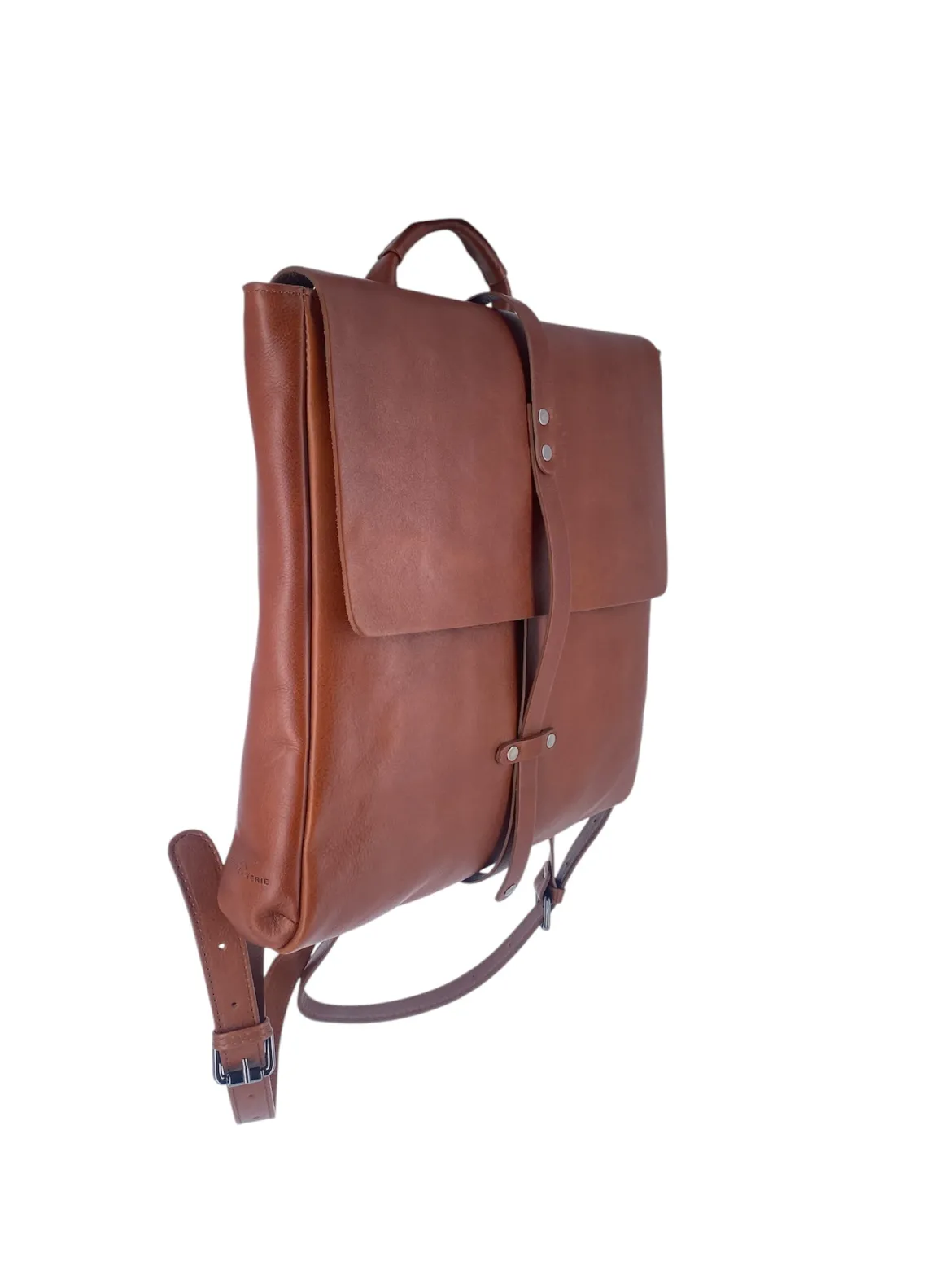 Sac à dos cuir Marron