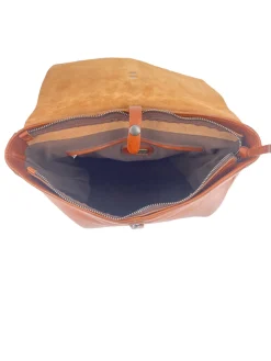 Sac à dos cuir Marron