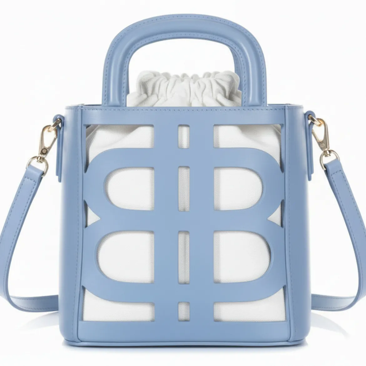 Sac à Main Seau LB - Bleu Ciel