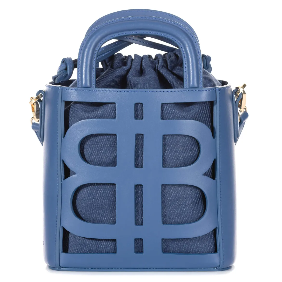 Sac à Main Seau LB - Bleu Marine