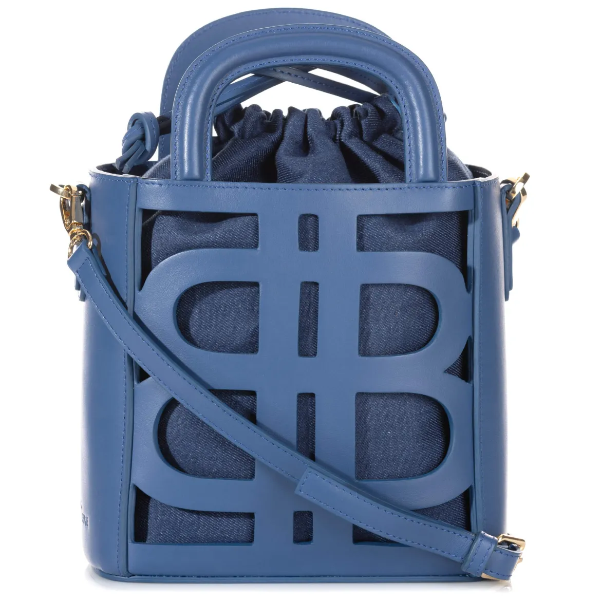 Sac à Main Seau LB - Bleu Marine
