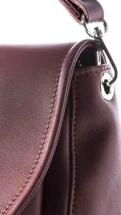 Sac Besace Porté Croisé Olivia - Bordeaux