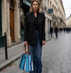 Sac Cabas Lili - Bleu