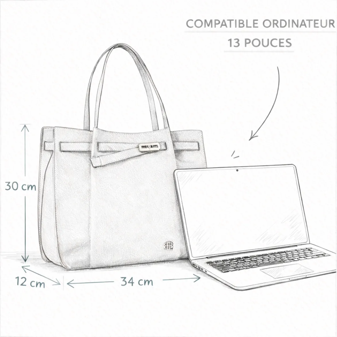 Sac CABS XL- BEIGE