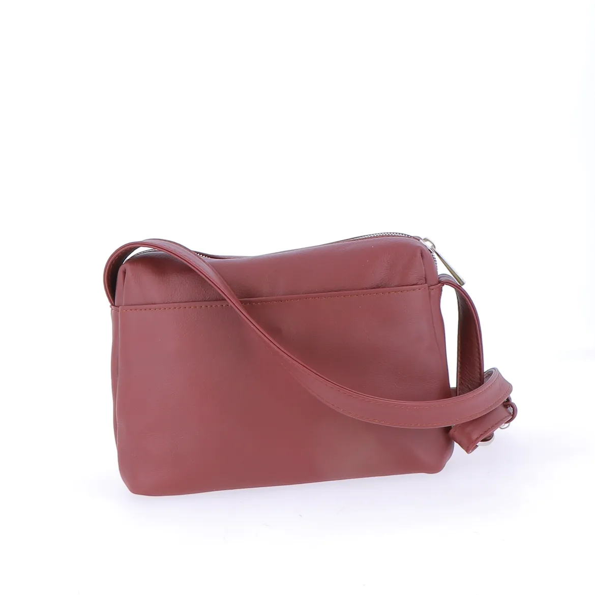 Sac Double Porté Emmanuelle - Bordeaux