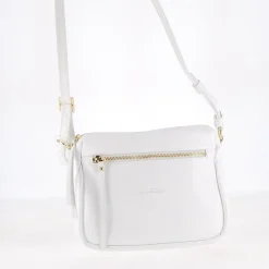 Sac Porté Croisé 3 Zip - Blanc