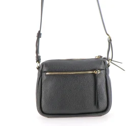 Sac Porté Croisé 3 Zip - Noir