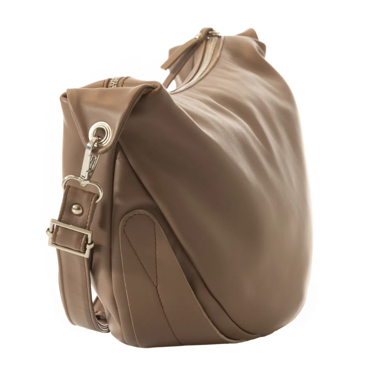 Sac Porté Croisé Sourire - Camel