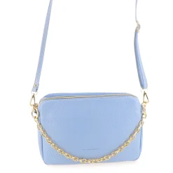 Sac Porté Épaule / Porté Croisé Emmanuelle - Bleu Acier