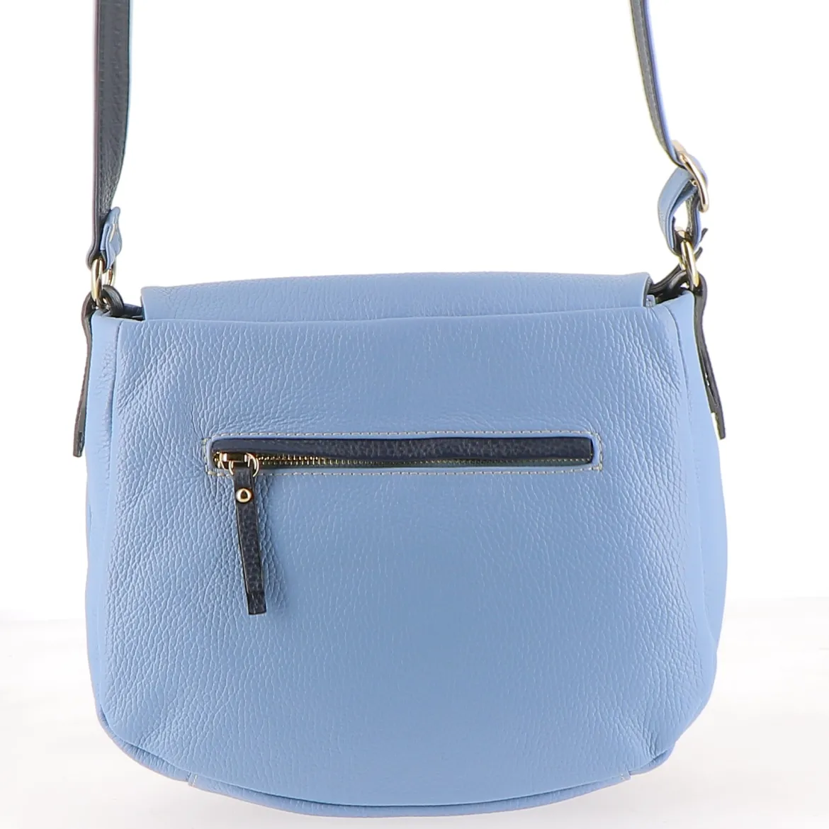 Sac Porté Épaule / Porté Croisé Véronica - Bleu Acier