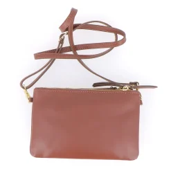 Sac Porté Épaule / Porté Croisé Le Trio - Marron
