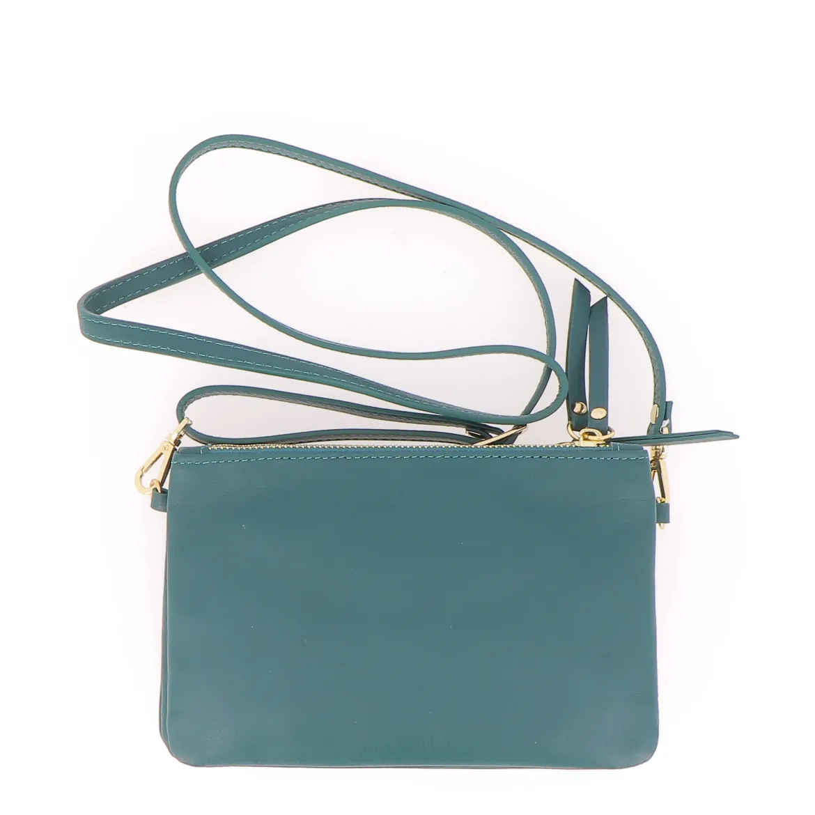 Sac Porté Épaule / Porté Croisé Le Trio - Vert