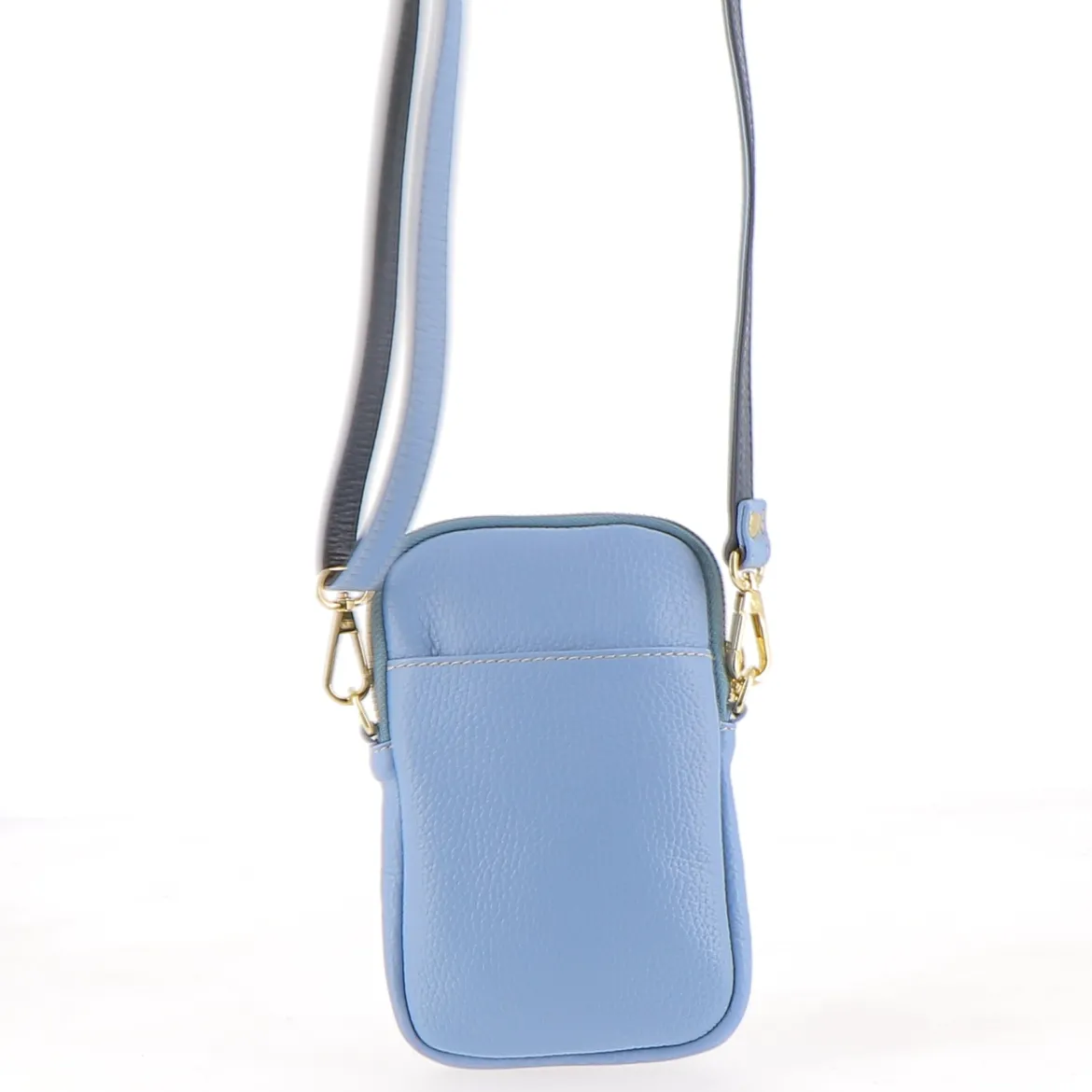 Sac Porté Épaule / Porté Croisé Isabelle - Bleu Acier