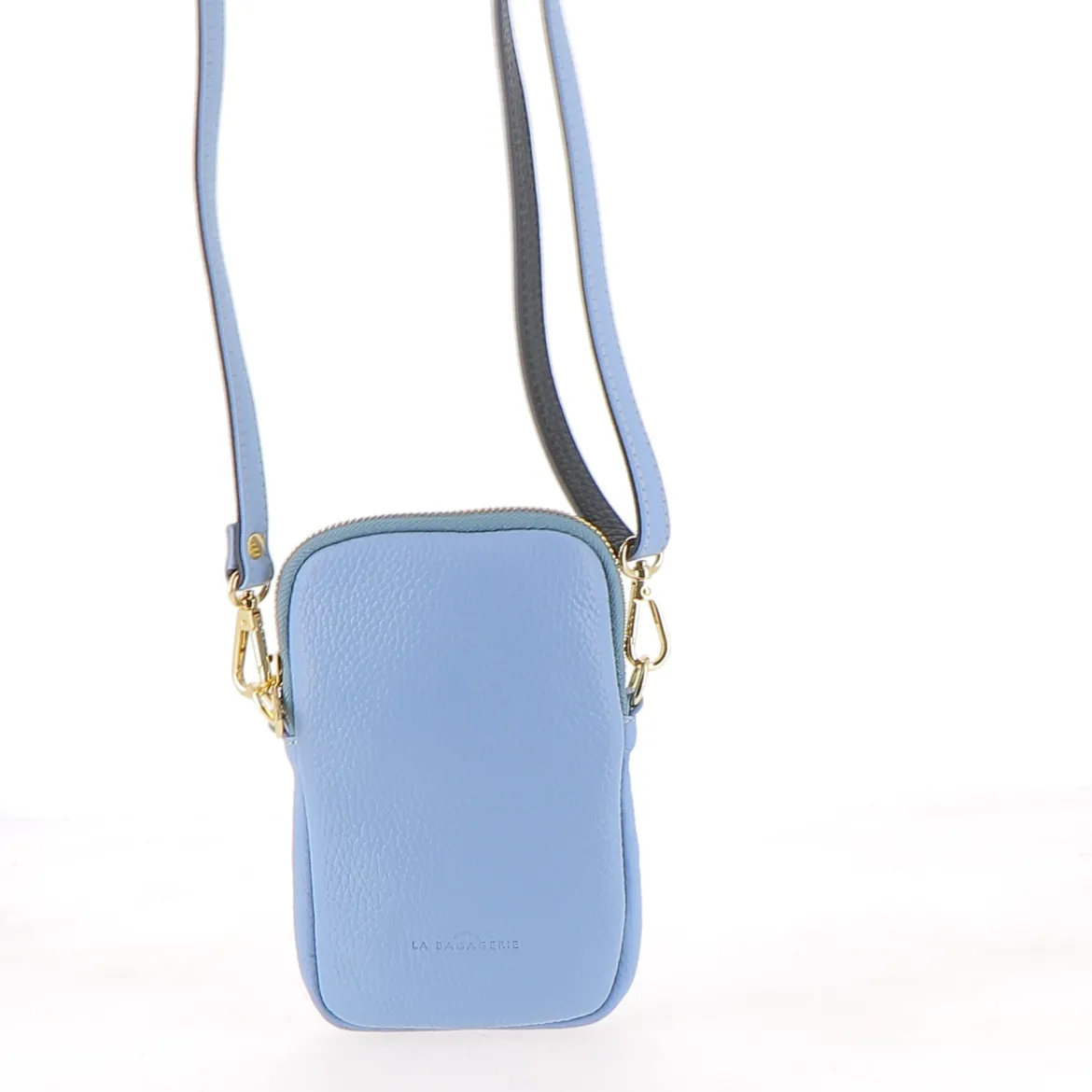 Sac Porté Épaule / Porté Croisé Isabelle - Bleu Acier