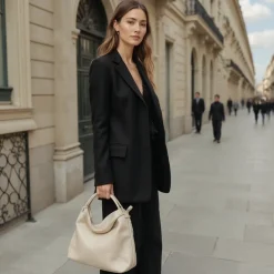 Sac Porté Épaule Lucie Beige
