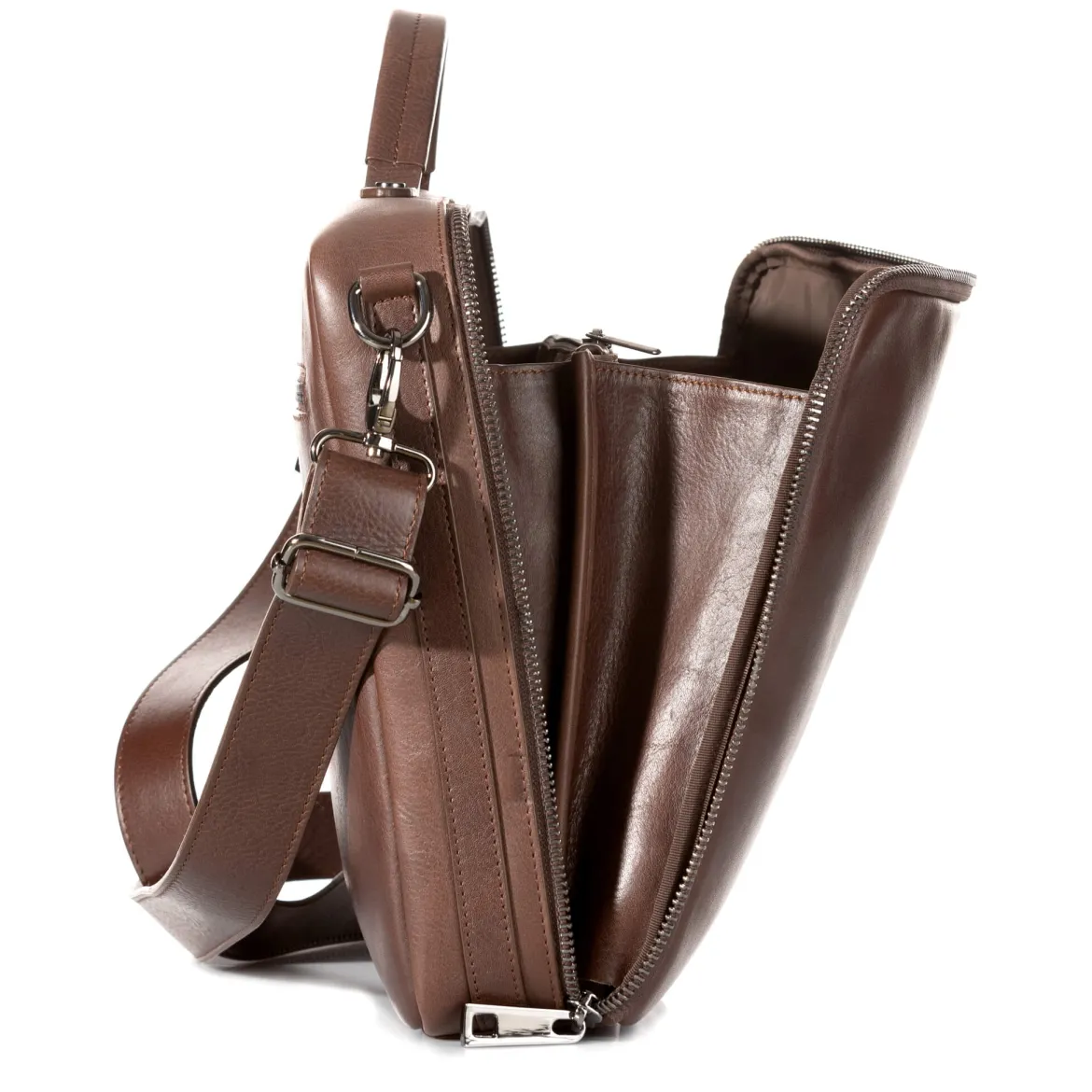 Sac Porte Document Sanremo - Marron