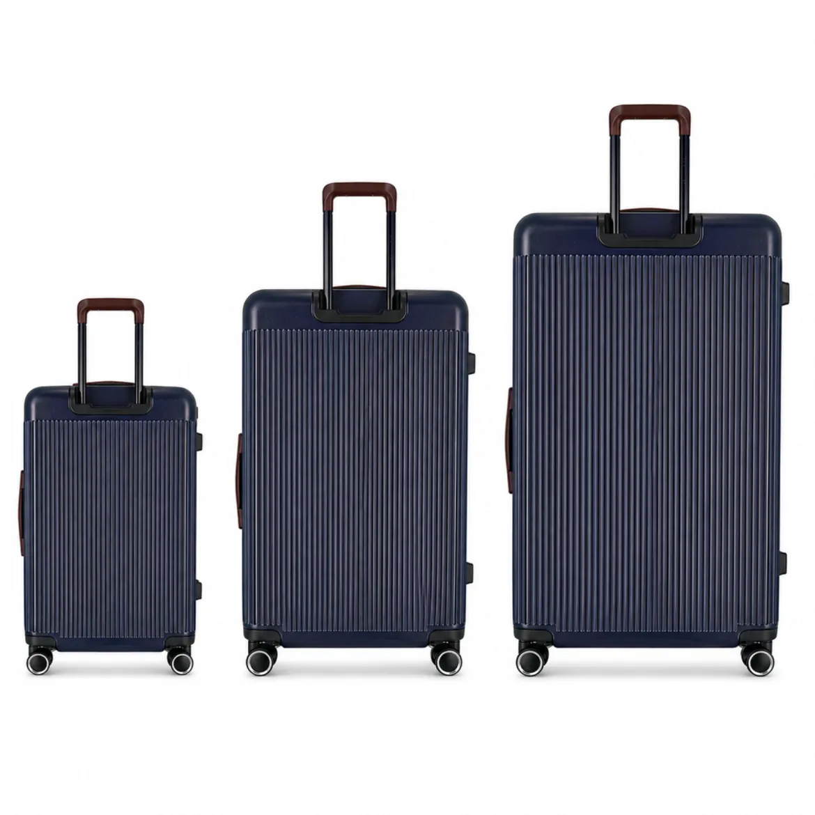 Trio de valises Green - Bleu