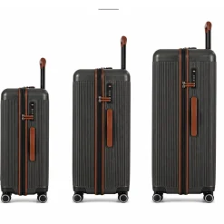 Trio de valises Green - Gris Anthracite