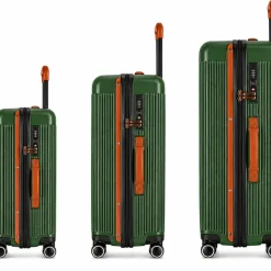 Trio de valises Green - Vert