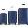 Trio de valises Lucky - Bleu