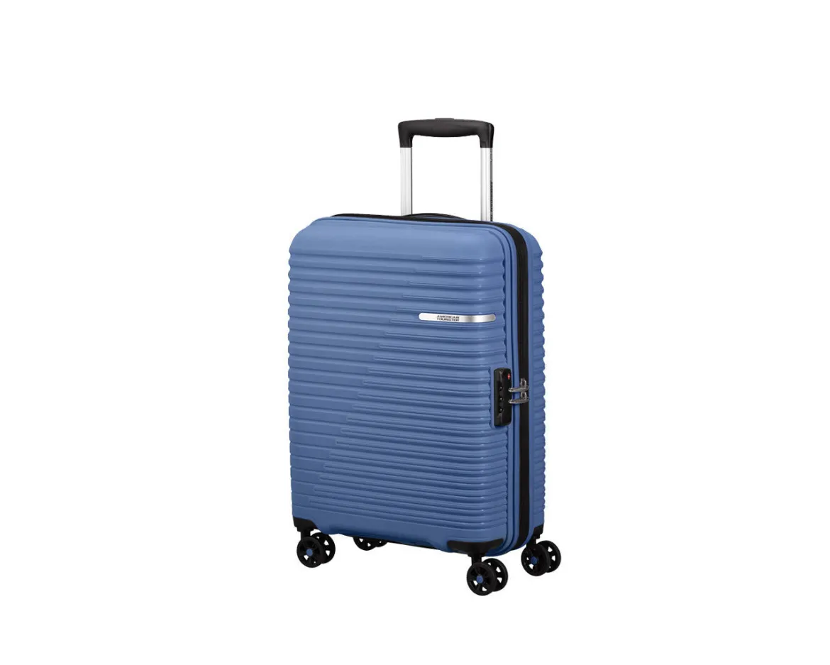 Valise American Tourister LIFTOFF 55cm - Bleu