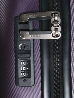 Valise Delsey Air Armour Slim 55 cm Violette