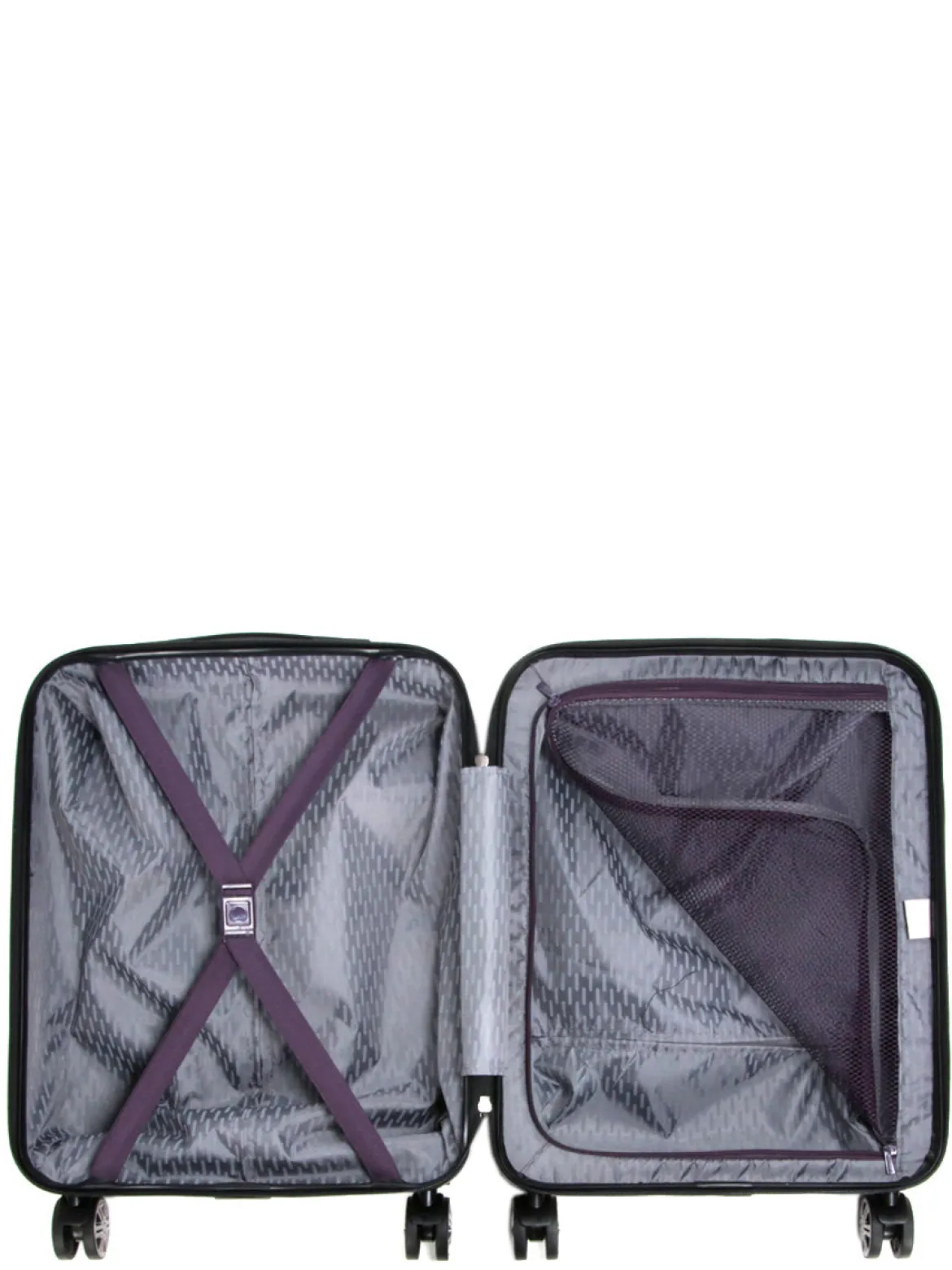 Valise Delsey Air Armour Slim 55 cm Violette