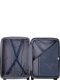 Valise extensible Delsey Air Armour 77 cm Bleue
